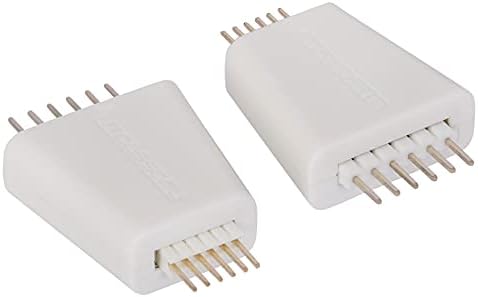 Litcessory V3 to V4 Lightstrip Adapter for Philips Hue Lightstrip Plus (4 Pack, White)