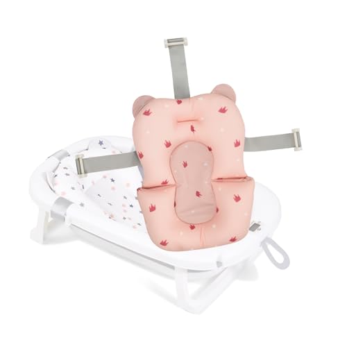 Ms Babyworld – COJÍN REDUCTOR – Asiento Ergonómico Ajustable | Secado Rapido | Suave | Cojín Asiento Reductor para Recien Nacido | Fácil de Guardar | Almohada Reductora | Portátil Ideal para Viaje