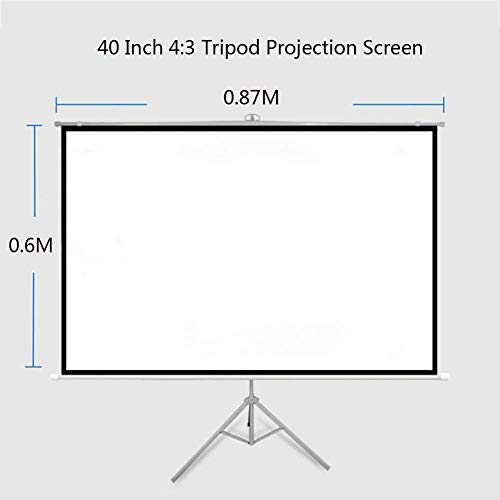 Pantalla de proyección portátil para exteriores de 40 pulgadas miniatura 2