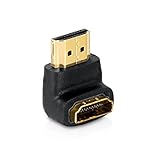 PureLink PI035 PureInstall Serie - Adaptador HDMI de alta velocidad (enchufe macho HDMI a enchufe hembra HDMI, con sistema de bloqueo)