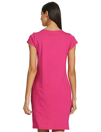 Image of Amazon Brand - Symbol Women's Cotton Knee Length Regular Fit Nighty