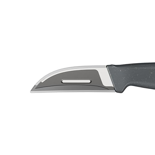 Zyliss Peeling Knife – German Stainless Steel Curved Blade with Sustainable Wheat Straw Non-Slip Handle – Fruit & Vegetable Kitchen Knife – Dishwasher Safe with Blade Guard – 2.3 inches by Zyliss - Used condition - Image 4