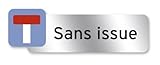 Symbol Farbpatrone Polycarbonat selbstklebend Plaque 160 x 50 mm mit SANS Issue Formulierung [French]