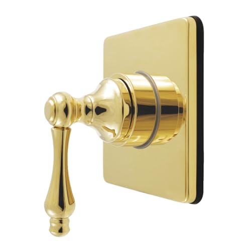 Kingston Brass KS4042AL Restoration Single-Handle Six-Way Diverter Valve with Trim Kit, Polished Brass by Kingston Brass - Used condition - US$306.10