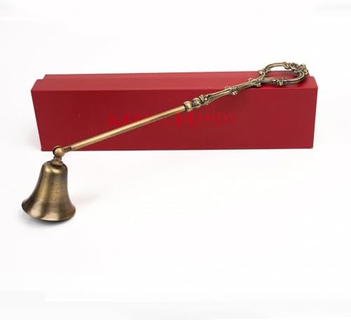 Vintage Candle Snuffer Brass, Candles Flame Extinguisher with Long Handle, Accessory for Candle Lovers (Antique) image 5