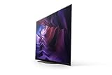 Abbildung Sony KD48A9 BRAVIA 121cm (48 Zoll) Fernseher (Android TV, OLED, 4K, Ultra HD (UHD), High Dynamic Range (HDR), Smart TV, Sprachsteuerung, 2020 Modell), Schwarz