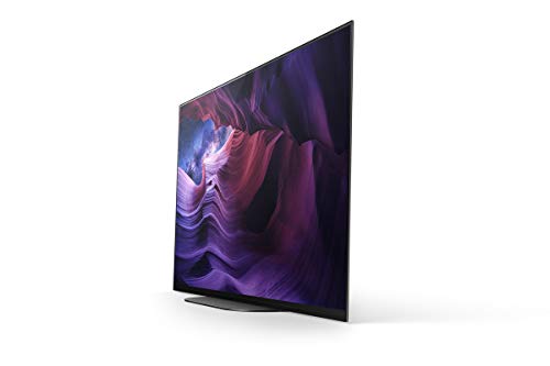 Abbildung Sony KD48A9 BRAVIA 121cm (48 Zoll) Fernseher (Android TV, OLED, 4K, Ultra HD (UHD), High Dynamic Range (HDR), Smart TV, Sprachsteuerung, 2020 Modell), Schwarz