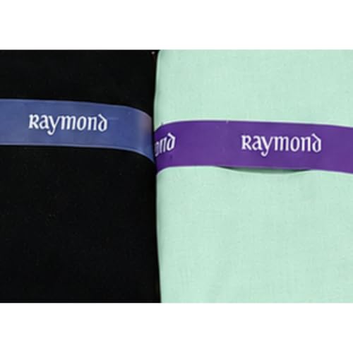 Image of Raymond Fabrics Men's Unstitched Shirt and Pant Fabric Combo | Premium Poly Viscose Dress Material Set with Presentation Gift Box | Formal & Casual Tailoring Fabric