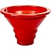 Price comparison product image Browin 139200 Plastic Funnel 150/55 mm for Large and Small Jars, Preserving for Brewing, Safe for Contact With Wine and Beer, Red