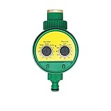 💦【Fácil de usar】cuenta con un acoplamiento giratorio para una conexión fácil y rápida sin necesidad de herramientas. La configuración de riego por aspersión de agua es muy fácil con las instrucciones simples y fáciles de seguir. Disfruta de un exuberante césped verde, sin preocupaciones de riego excesivo o riego insuficiente.