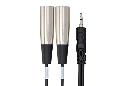 Hosa CYX-403M Stereo Breakout 3.5 mm a Dual XLR3M 3 m miniatura 3