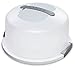 STERILITE 2008004 White, Pack of 2 Server, Fits all cake sizes, Clear