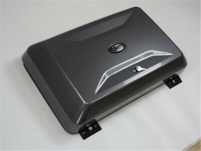 Grey Exterior Side Mounted Gear Box Side Toolbox Storage Box Fits For Defender 110 90 130 2020-2023 2024 Gear Carrier with Lock