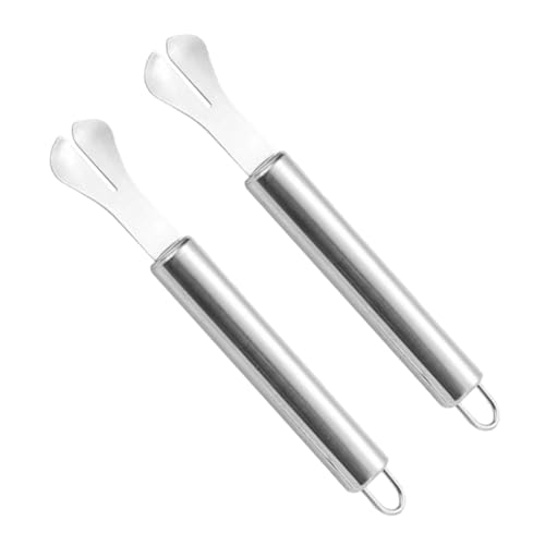 KICHOUSE Stainless Steel Bowel Cutter Chicken Intestine Knife Poultry Gutting Tools Shrimp Peeler Crab Scissors Kitchen Shears