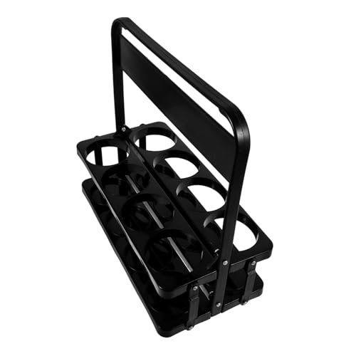 ARTSEWPLY Portabidones Plegable para Botellas con Asa Ergonómica Soporte Reutilizable para Botellas de Agua y Cerveza Transporte Compacto y Portátil para Deportivo y Fiestas