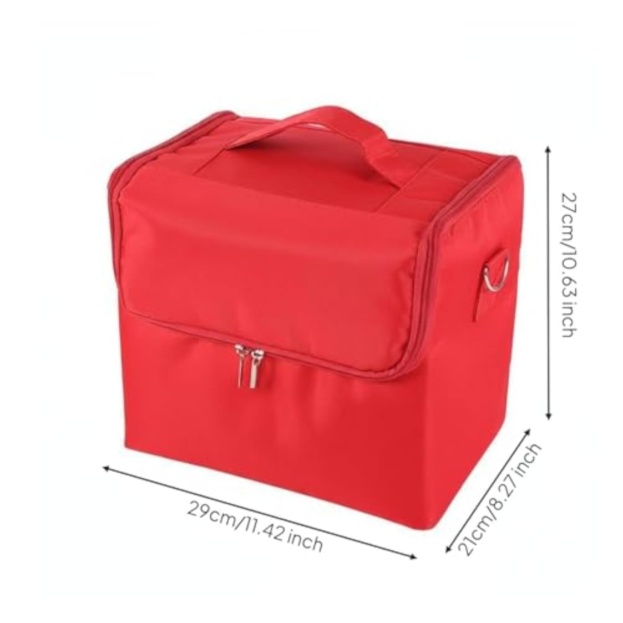 Large Capacity Cosmetic Travel Bag, Professional Makeup Organizer