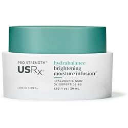 Urban Skin Rx Pro Strength HydraBalance Brightening Moisture Infusion Quick-Absorbing Moisturizer, Fragrance-Free, Formulated with Squalane & Hyaluronic Acid, Combats Dehydration & Texture, 1.69 Oz