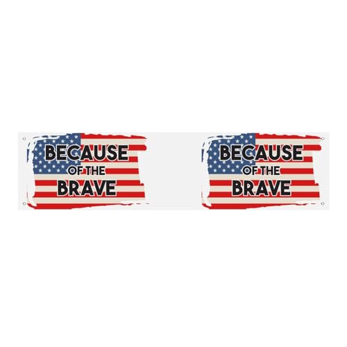 Banner per il Memorial Day 2025, sfondo fotografico, poster, bandiera da giardino da 47 x 12 pollici, per feste, casa, cortile, decorazione per le vacanze