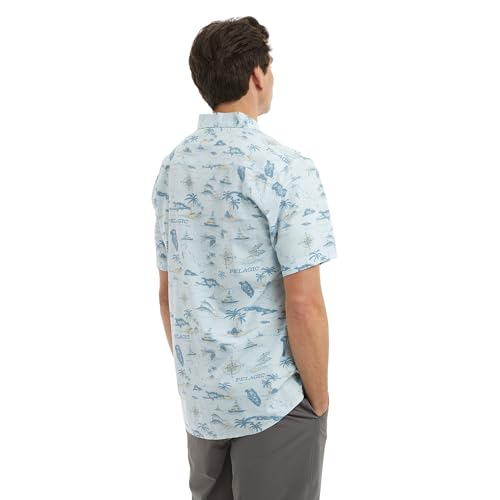 PELAGIC Knockdown Button Up3