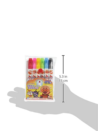Amazon.co.jp: サンスター文具 アンパンマン 水性ペン さきのまーるい