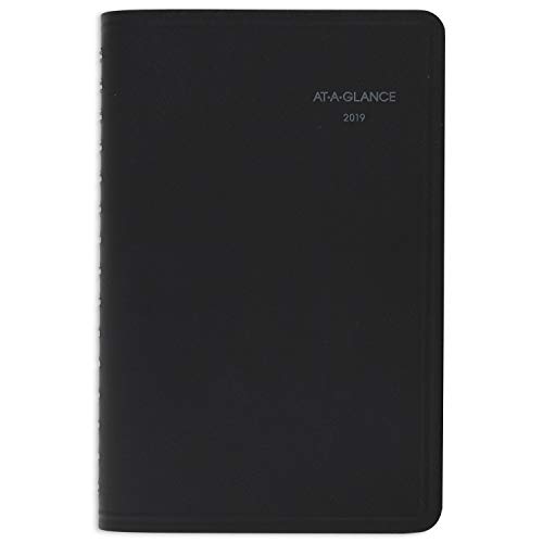 At-A-Glance 2019 Weekly & Monthly Planner / Appointment Book, Quicknotes, 5" X 8", Small, Black (760205) #TOP15