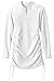 Labelar Womens Swim Shirt Long Sleeve UV Protection Rush Guard Top Swimming Dress