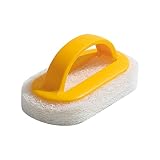 Cepillo Secador Pelo Mojado Cepillo para ollas de Cocina con Reutilizable y Lavable Limpiador de Borrador Herramienta de eliminación de Fregadero Fregador...