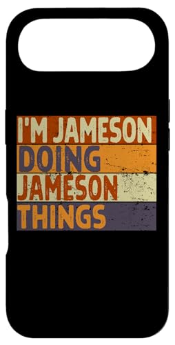 Retro I'm JAMESON Doing JAMESON Things Funny Birthday Joke Case for iPhone Air