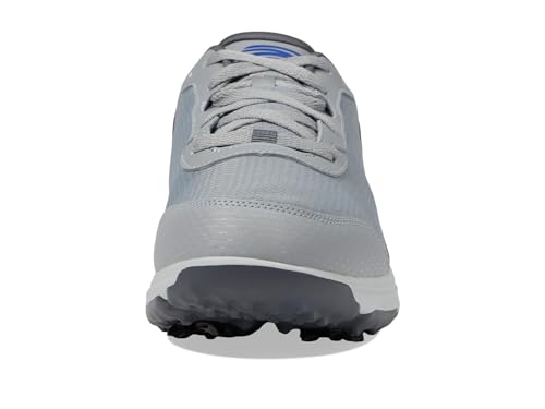 Skechers Men's Men's Torque Sport Fairway Relaxed Fit Spiked Golf Shoe, Gray Blue, 11.5