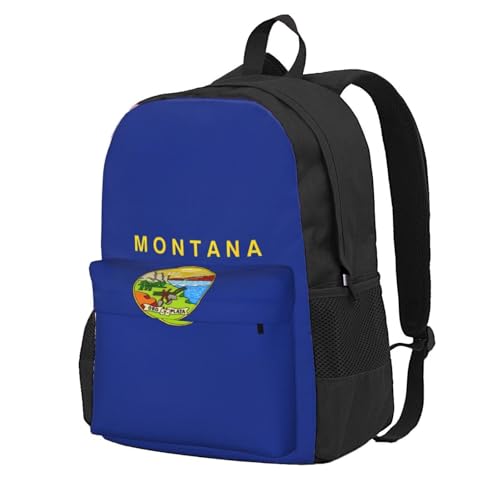 Sac à dos léger grande capacité imprimé Montana pour outdoor et randonnée
