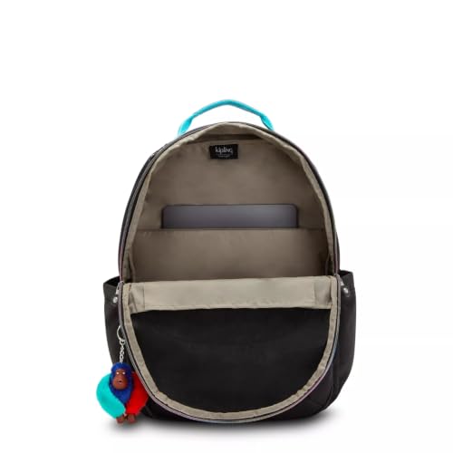 Image of Kipling Women's Seoul 15 inch Laptop Backpack, Durable, Roomy with Padded Shoulder Straps, Built-In Protective Sleeve