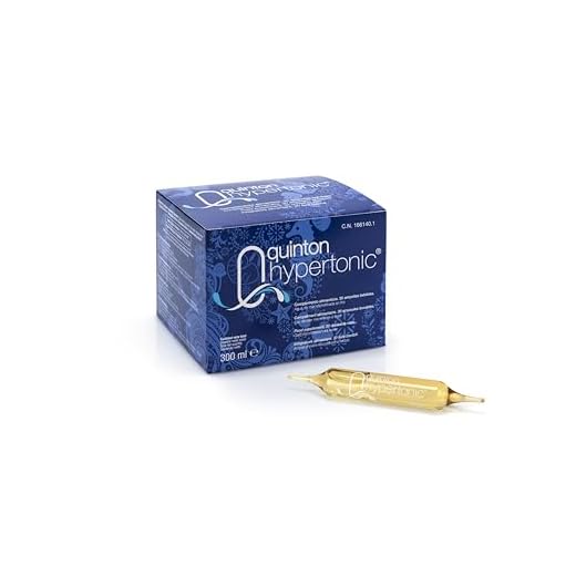 Eau de Quinton - Quinton Hypertonic, Agua de Mar Hipertónica 100% Natural, Con Magnesio y Micronutrientes, 30 Ampollas Bebibles de 10 ml