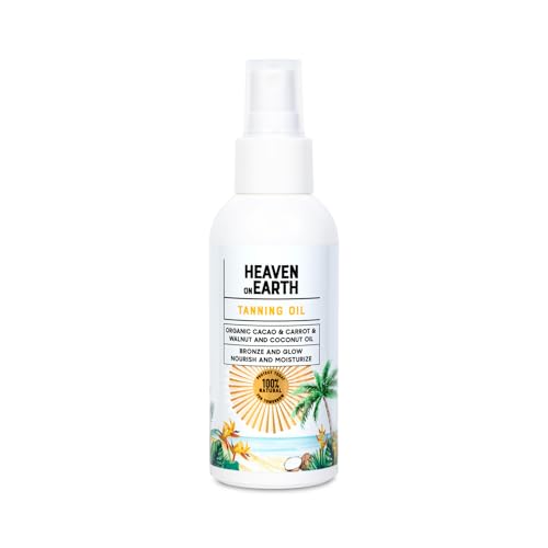%100 Doğal ve Organik Vegan Tanning Oil Bronzlaştırıcı Yağ 100 ml