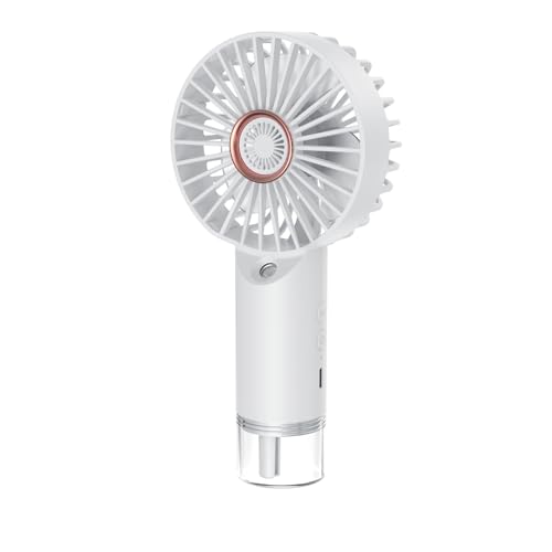 Mini Ventilador de Mano Portátil USB,Portátil Ventilador Pequeño Mano Spray con Niebla de Agua,3...