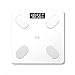 modne wzornictwo Skala tkanki tłuszczowej Bluetooth Elektroniczna waga Cyfrowa waga łazienkowa Waga Analizator składu ciała Bezprzewodowy inteligentny cyfrowy (kolor: czarny, rozmiar: A) (biały A)