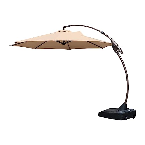 Garden Winds Replacement Canopy Top Cover Compatible with The Grand Patio Napoli 11FT Umbrella - RipLock 500