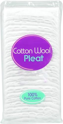 Super Soft Cotton Wool Pleat,100% Pure Cotton, 80G (Pleat)
