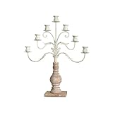  TOMYEUS Titulaires de Chandeliers Rétro Chandelier Ornement Nordique Romantique lumière de Luxe Bouge de Bougie de Luxe Maison Fer à Repasser B & B Dîner de chandelles de décoration Chandelier