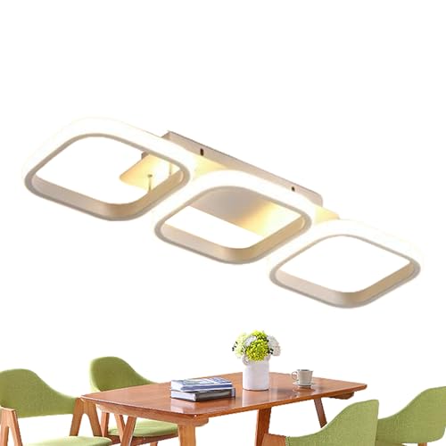 Lámparas LED para techo dormitorio plafón plano de montaje sencillo iluminación moderna de oficina