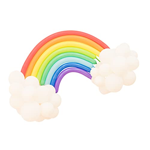 She's Shining Regenbogen-Luftballons, Hochzeit Geburtstag Feier Party Supplies Cover