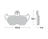  Pastiglie dei freni TRW MCB680SV per BMW K1 1000 100 88-93 (anteriore)