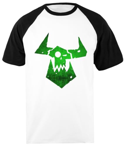 Photo de Vert Iz Meilleur T-Shirt De Baseball Unisexe Blanc À Manches Courtes