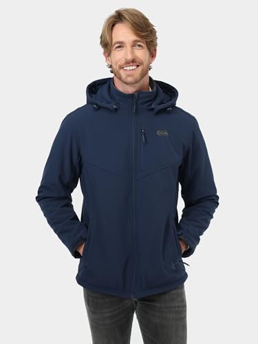 Image of Men's 5-Zone Dual-Control Heated Jacket with Sleeve Heating and Battery