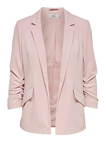 ONLY Damen Anzugjacke onlCAROLINA Diana 3/4 Blazer CC TLR, Rosa (Rose...