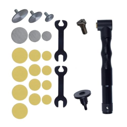 MagiDeal 90 Degree Flex Shaft Rotary Tool Handpiece Attachment Spare Part,Chuck 3mm 90 Degree Elbow for Grinding Cleaning Polishing, Black