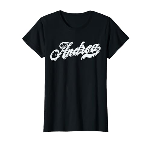Mujer niñas Idea de Regalo Divertido Humor Nombre para Andrea Camiseta