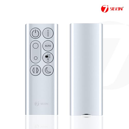 Image of 7SEVEN Compatible with Dyson Fan Remote Model TP04 TP06 TP09 DP04 Pure Cool Purifier Fan Non Magnetic Housing Required CR2032 Battery - Match Remotes Keys Exactly with Existing Original Remote