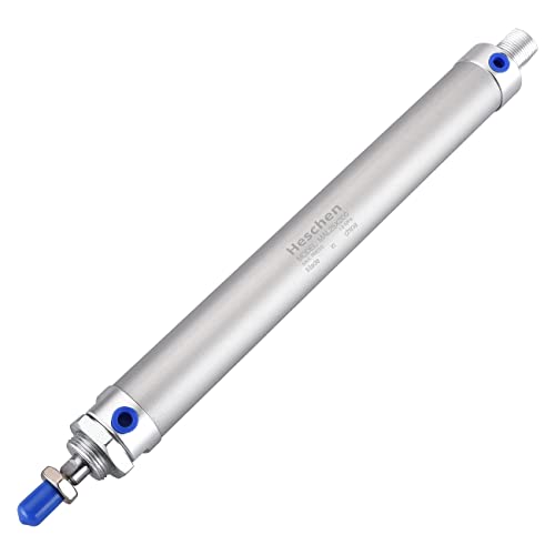 Heschen Pneumatic slim Air Cylinder MAL 25-200 PT1/8 port 25mm Bore 200mm Stroke Double Acting