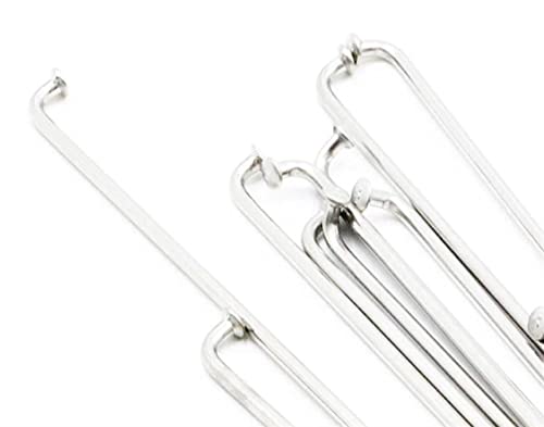 Rayons VTT 12G 190mm en acier inoxydable pour roue arrière e-bike