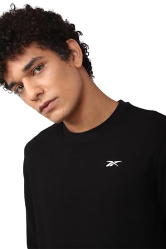 Image of Reebok Mens Cotton Crew Neck Sweatshirt